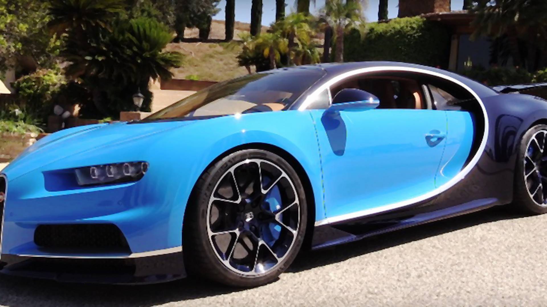 Itt a legújabb Bugatti modell, ráadásul két keréken