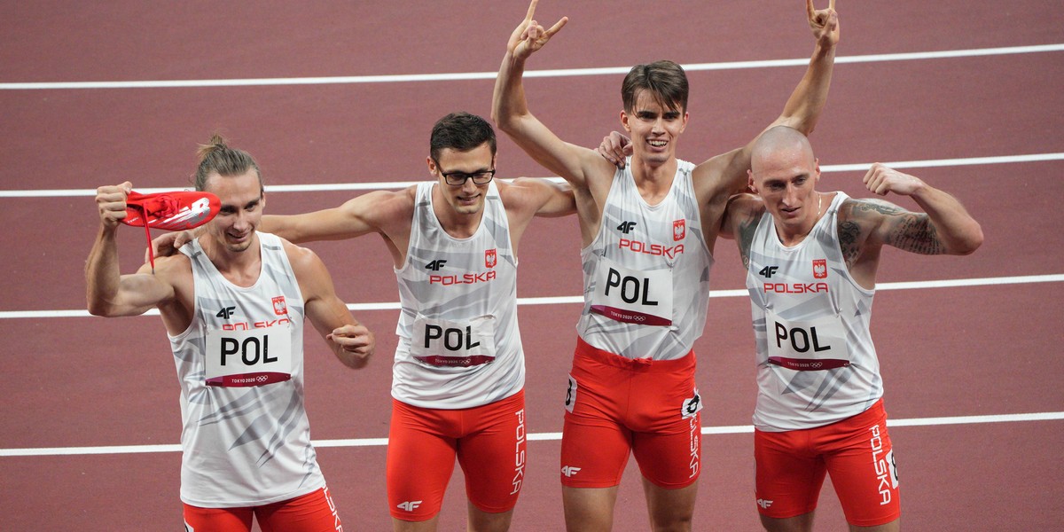 Tokio 2020. Męska sztafeta 4x400 m w olimpijskim finale