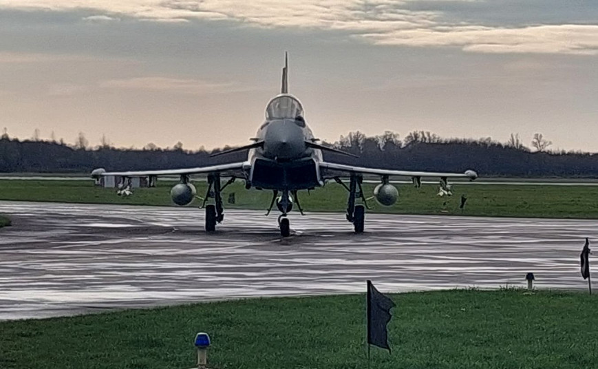 Eurofightery w Malborku
