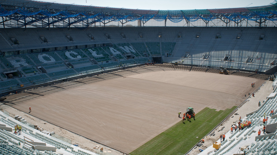 Wrocławski stadion prawie gotowy