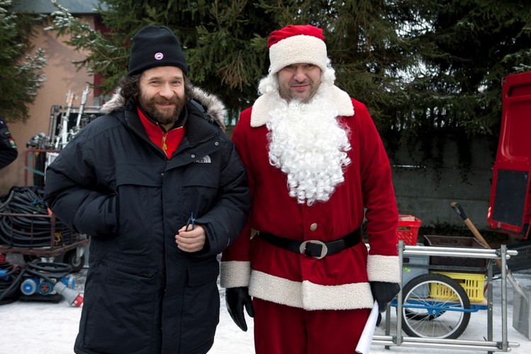 Plan zdjęciowy trzeciej części 'Listów do M'; fot Marcin Makowski/TVN