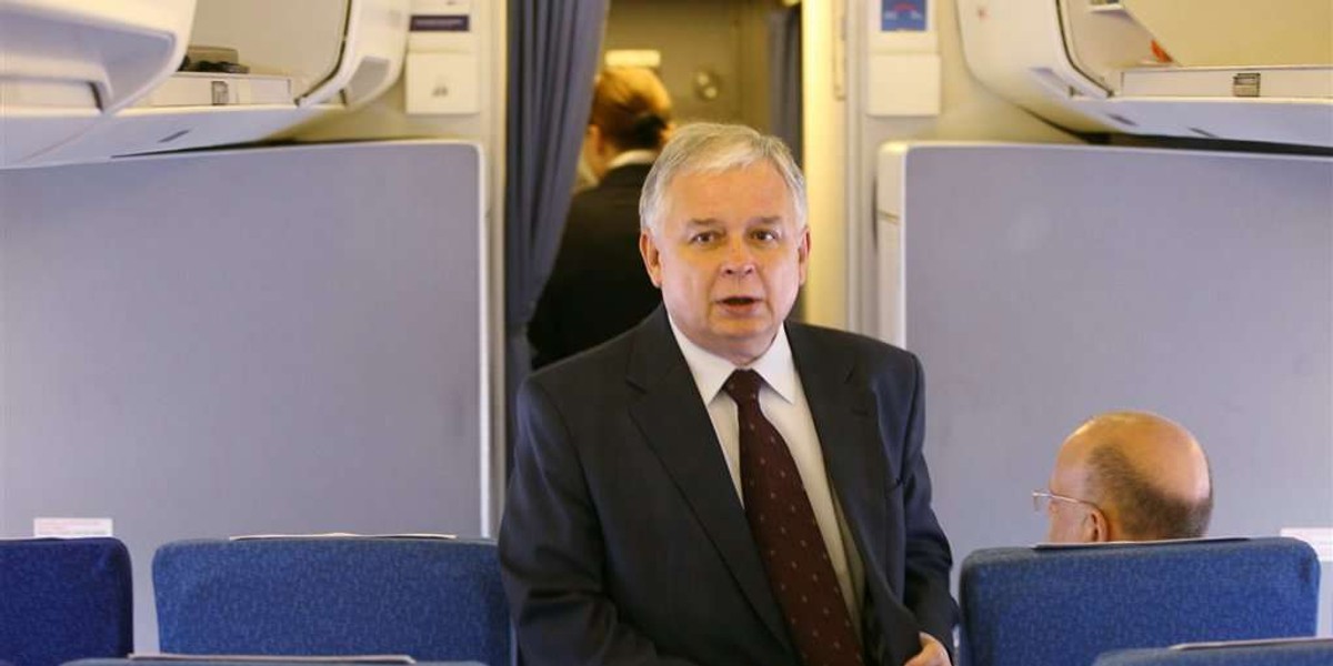 Air Prezydent. Kaczyński wylatał 2,3 mln zł 