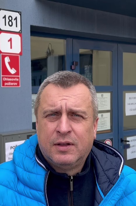 Danko vyzval priaznivcov, aby volili.
