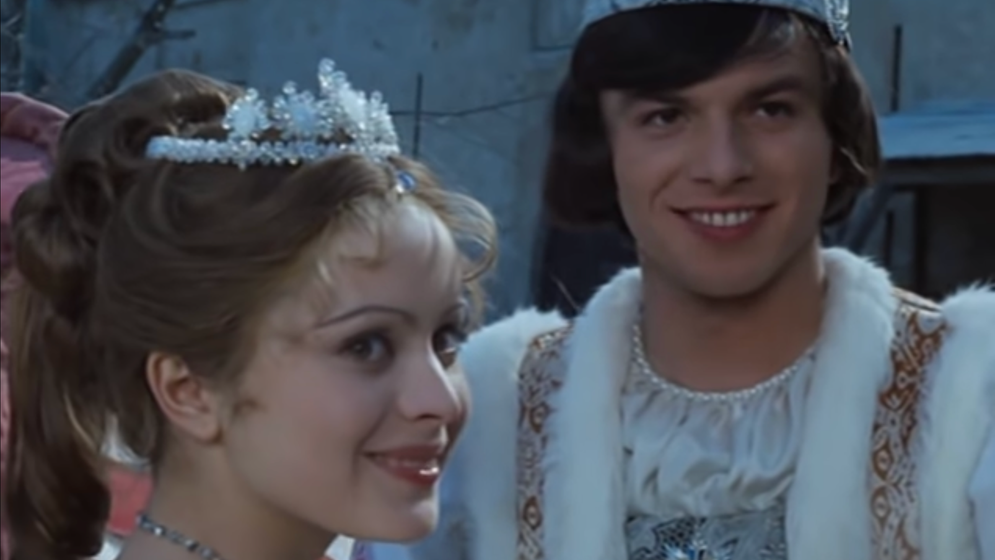 Libuše Šafránková a Pavel Trávníček v rozprávke Tri oriešky pre Popolušku.