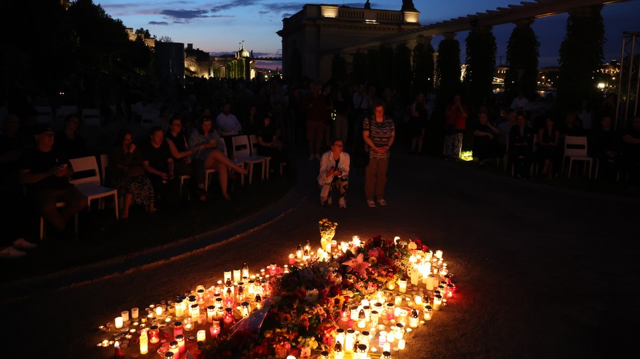 Tompos Kátya búcsúztatója a Várkert Bazárban - fotó: Pozsonyi Zita/Blikk