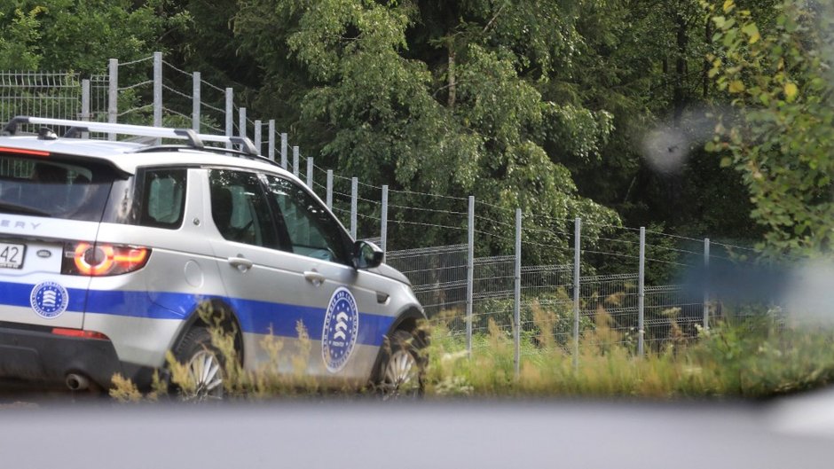 Patrol na granicy litewsko-białoruskiej