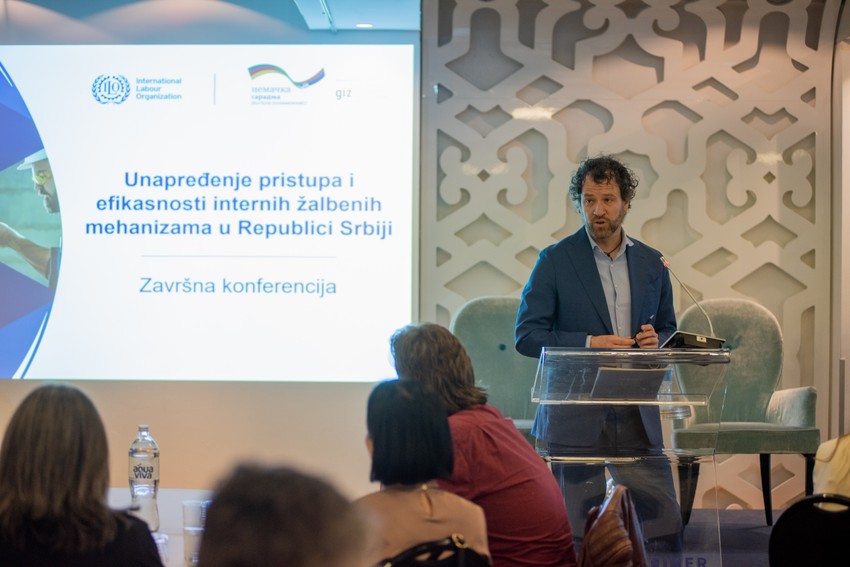 Peer Krumrey, savetnik Šefa odeljenja za rad i socijalna pitanja u ambasadi Savezne Republike Nemačke