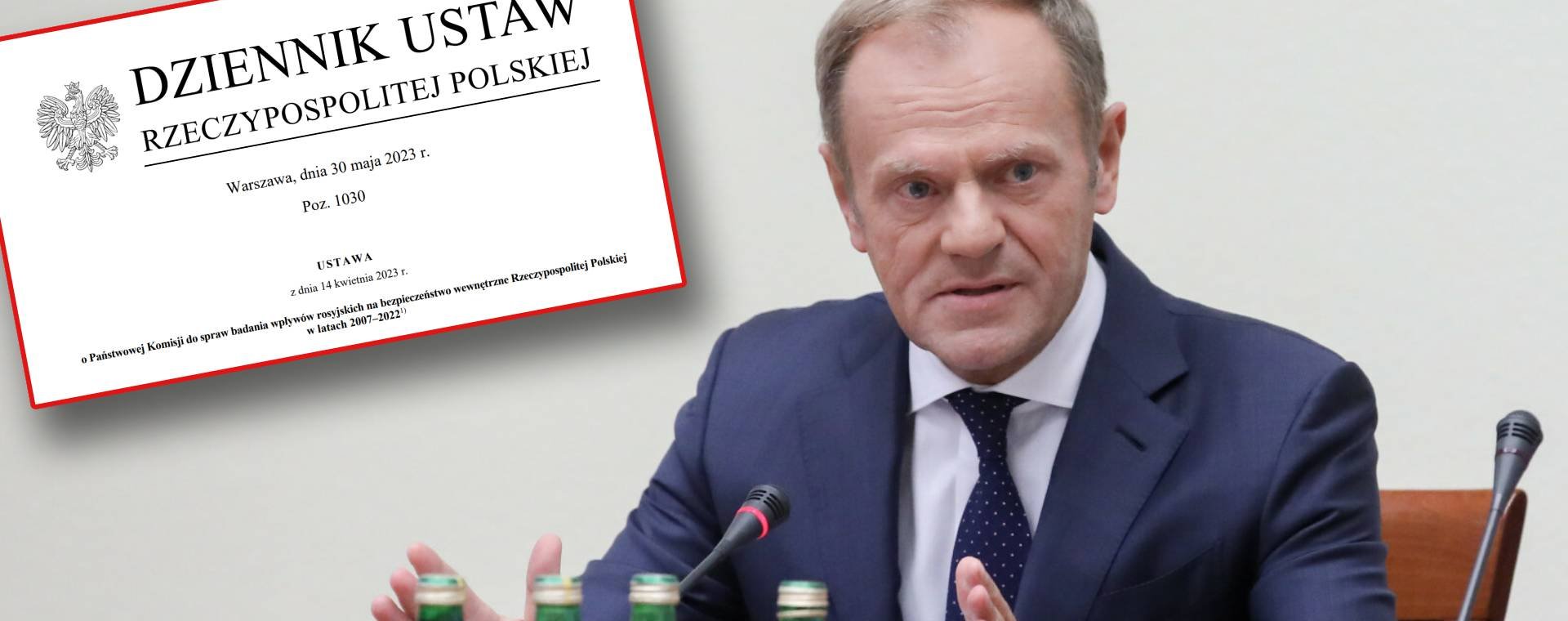 Przesłuchanie Donalda Tuska przez sejmową komisję śledczą ds. VAT w 2019 r.