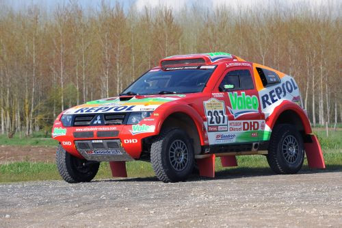 Central Europe Rally - Mitsubishi na mecie
