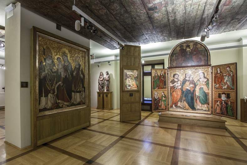 Sztuka średniowiecza w Pałacu Biskupa Erazma Ciołka w Krakowie