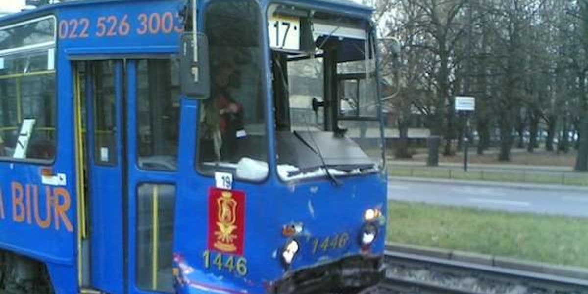 Tramwaj, wypadek, Warszawa