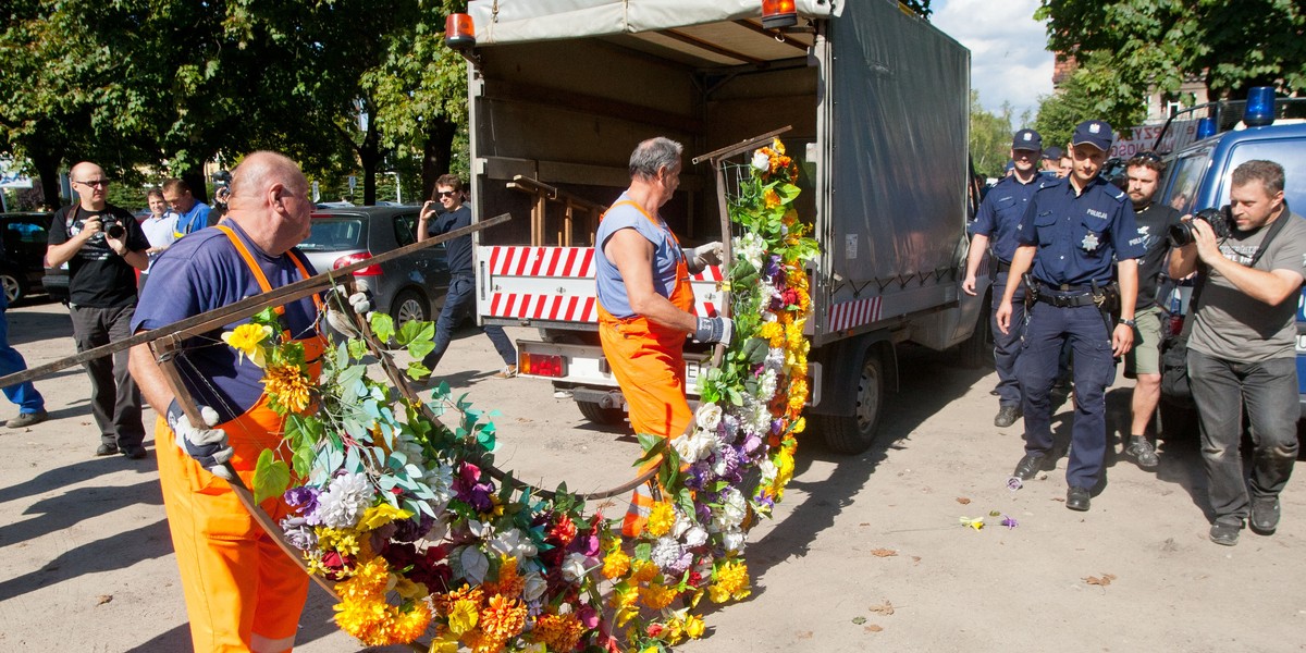 Budowali tęczę w Poznaniu