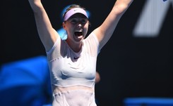 To nie był konkurs miss mokrego podkoszulka. Upał na Australian Open dał się mocno we znaki Marii Szarapowej [FOTO]