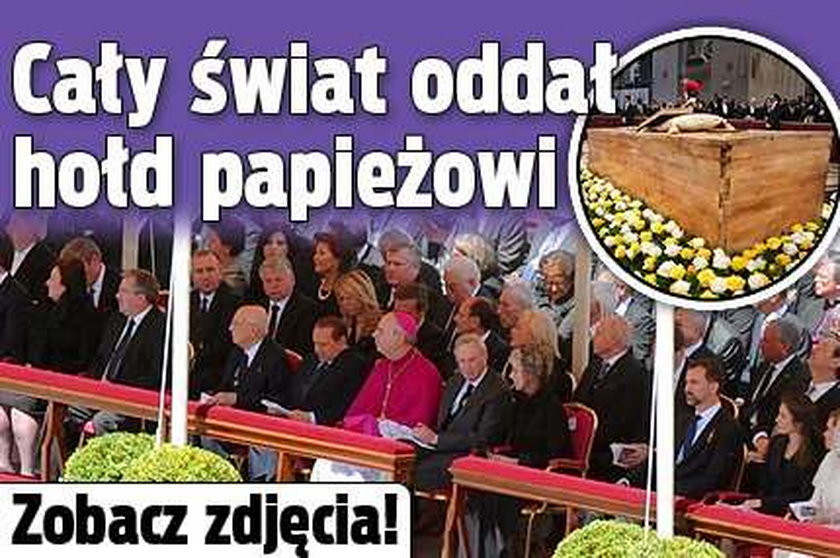 Cały świat oddał hołd papieżowi