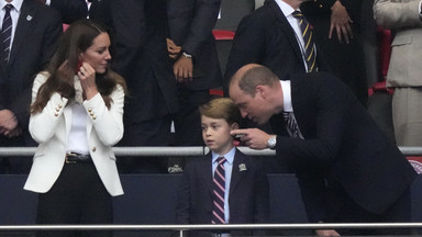 Książę William z rodziną i inni znani na finale Euro 2020. Kto pojawił się na Wembley?