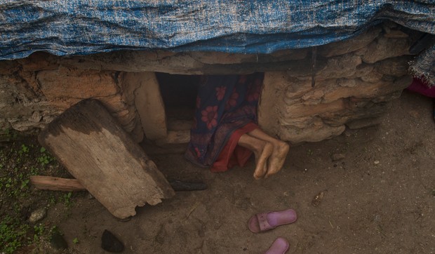 Nepal koliba, šupa za menstruaciju EPA NARENDRA SHRESTHA