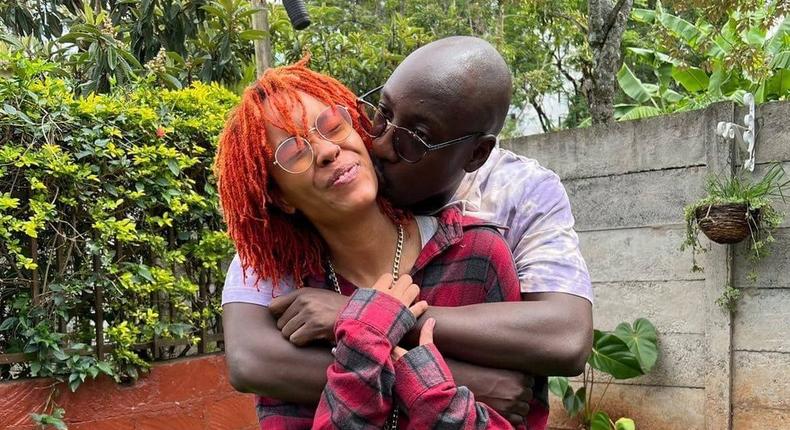 Celebrity couple Bien Aime-Baraza and Chiki Kuruka