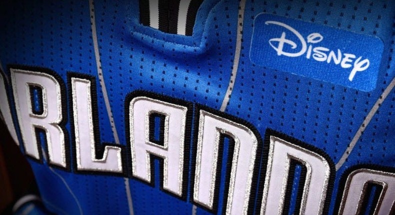 Orlando Magic jersey with Disney patch