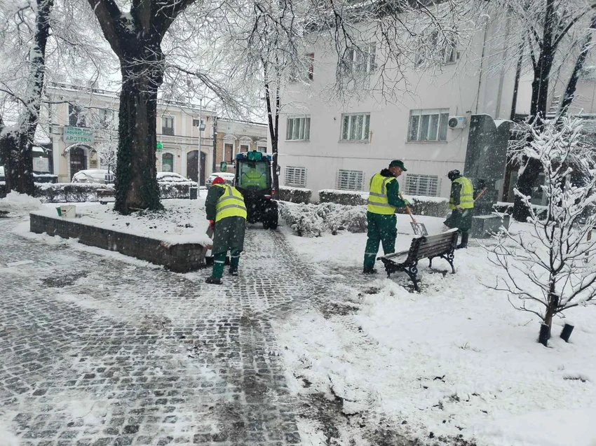 Čišćenje snega u Beogradu