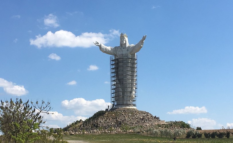 Remont pomnika Jezusa ze Świebodzina