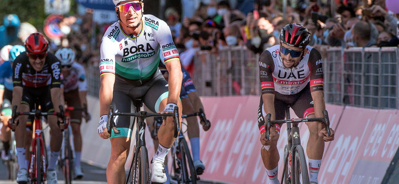 Giro d'Italia: Sagan wygrał 10. etap, Bernal nadal liderem