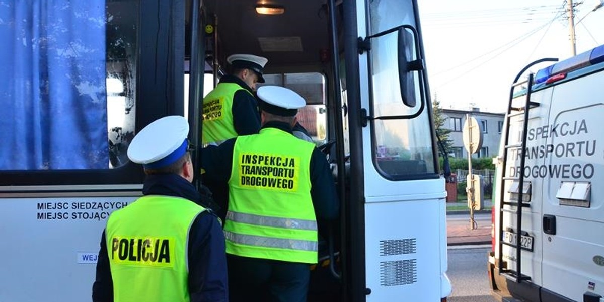 Rusza punkt kontroli autobusów