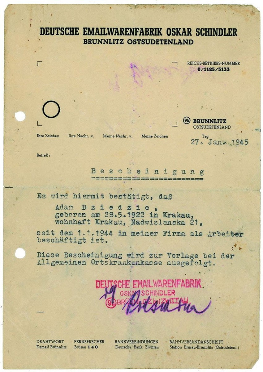 Medicinski dokumenti o transferu Ziezića iz Čehoslovačke u Krakov