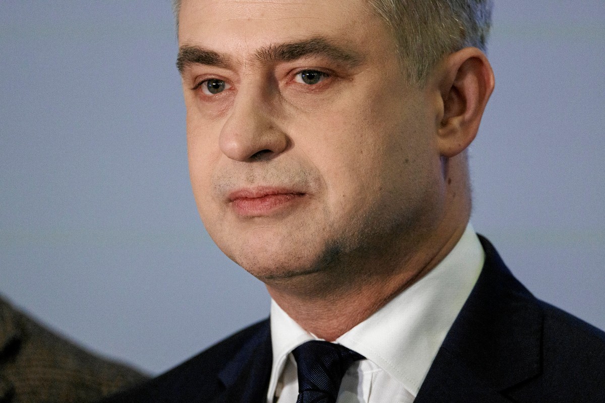 15.02.2024 Rzeszow , Centrum Operacji Cyberbezpieczenstwa . Wicepremier , Minister Cyfryzacji, Pelnomocnik Rzedu ds Cyberbezpieczenstwa Krzysztof Gawkowski podczas otwarcia COC . Fot. Patryk Ogorzalek / Agencja Wyborcza.pl