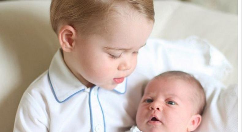 Prince George and Princess Charlotte