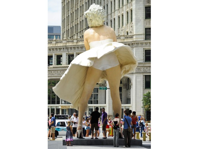 Posąg Marylin Monroe
