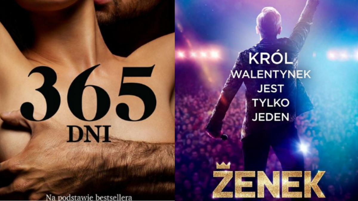 "365 dni" czy "Zenek"? Wiadomo, który film był "królem walentynek"