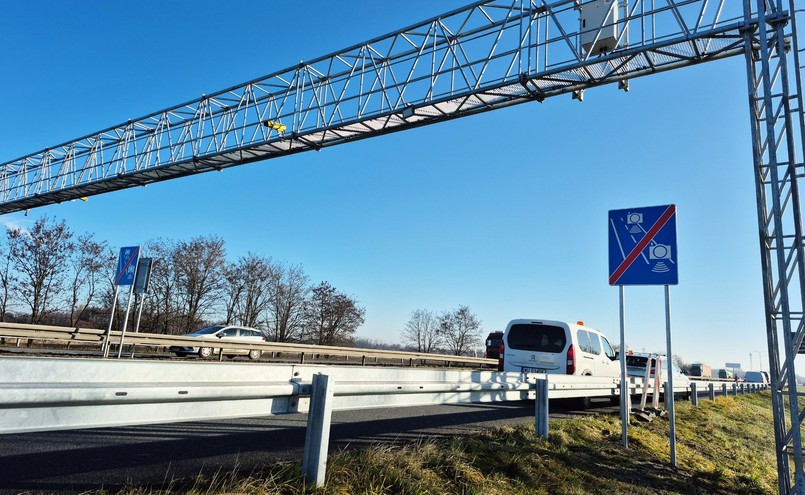 Odcinkowy pomiar prędkości na autostradzie A4