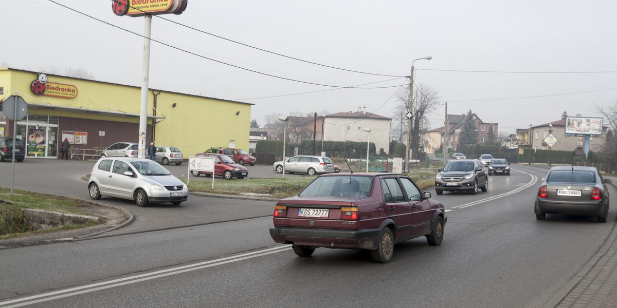 Imielin: brakuje przejścia dla pieszych