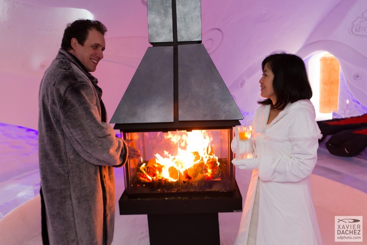 Hotel de Glace - niezwykły hotel z lodu