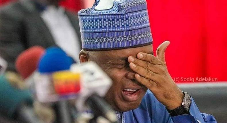 Former Senate President Bukola Saraki is still battling corruption allegations (NASS) 