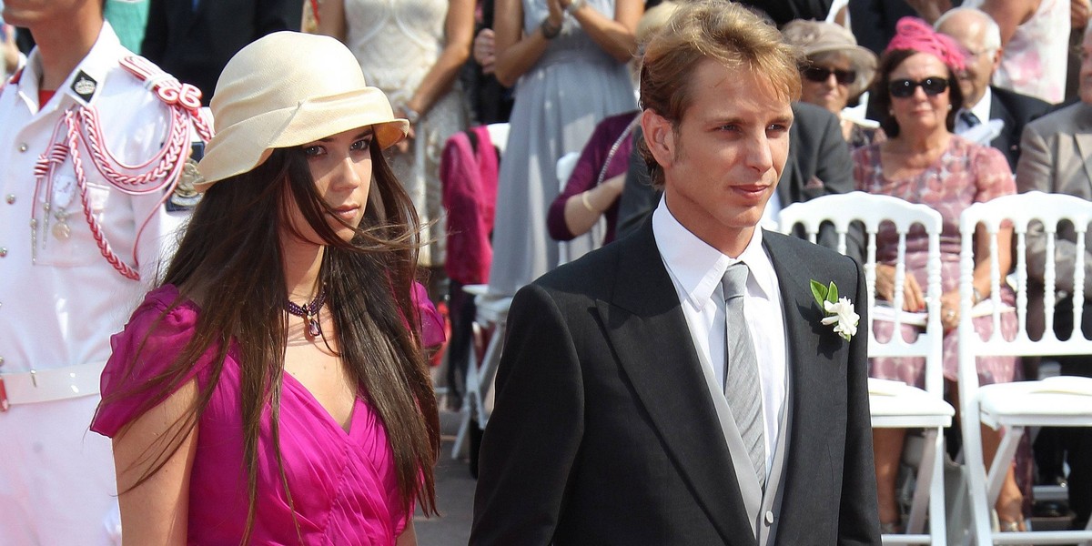 Andrea Casiraghi i Tatiana Santo Domingo