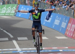 Giro d'Italia: Valverde wygrał 16. etap. Kruijswijk liderem, Majka na 6. miejscu