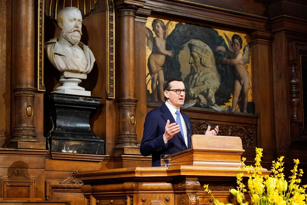 Mateusz Morawiecki w Heidelbergu