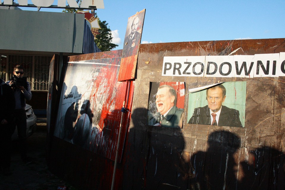 Protest "Solidarności". Fot. Ewelina Potocka / Onet