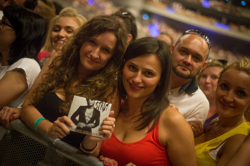 Lenny Kravitz / Koncert w Ergo Arena - publiczność