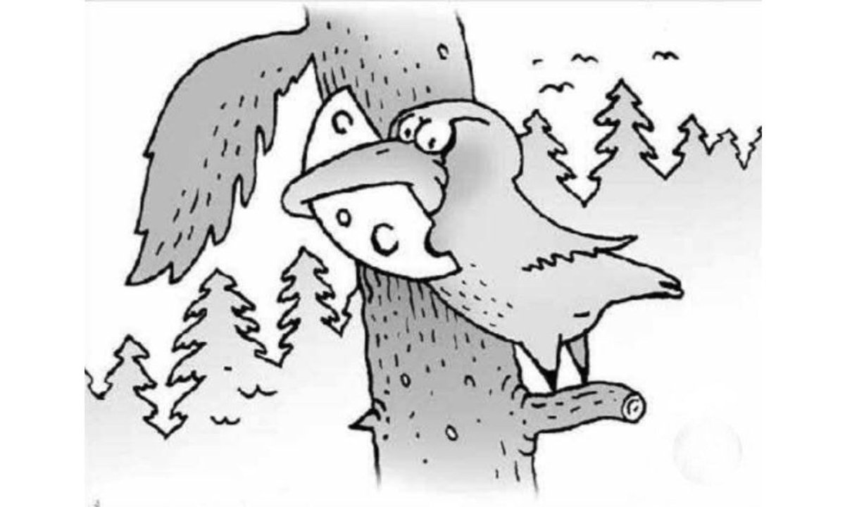 Czy znajdziesz wilka na tym rysunku? To zadanie dla bystrzaków