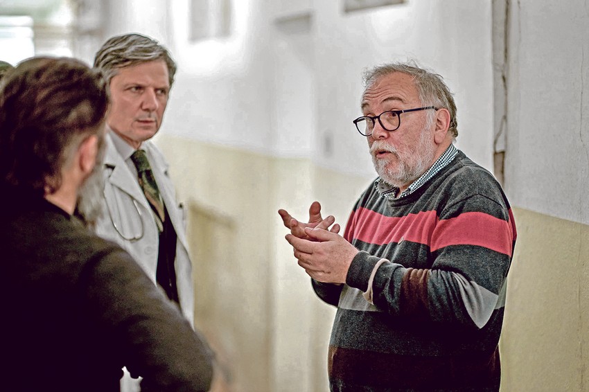 Reditelj Lekić na snimanju