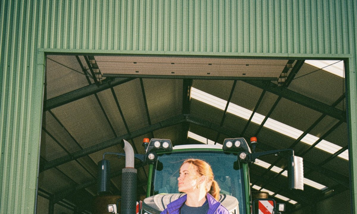 Wiktoria jest rolniczką. "Traktorem jeździłam już jako mała dziewczynka"