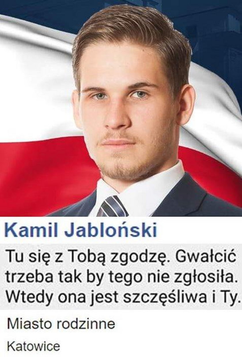 "Gwałcić trzeba tak, żeby tego nie zgłosiła" - obrzydliwe komentarze korwinistów