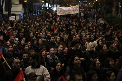 Strajk greckich kolejarzy przedłużony. To pokłosie zderzenia dwóch pociągów