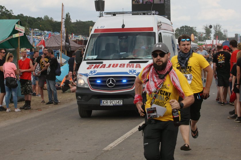 Śmierć podczas Pol'and'Rock Festival. Wiadomo, co było przyczyną