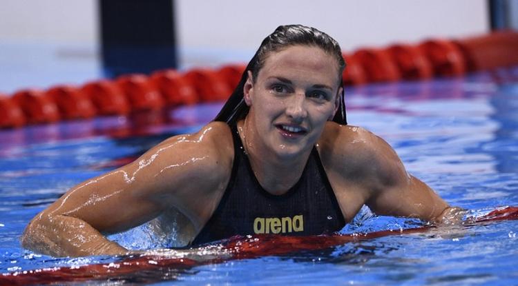 Hosszú Katinka idén is bezsebelte a legjonbb női úszónak járó díjat.