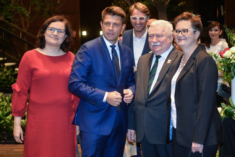 Ryszard Petru i Katarzyna Lubnauer 