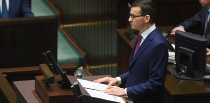 Pojednawcze expose Morawieckiego w Sejmie. "Czas odrzucić podziały"!