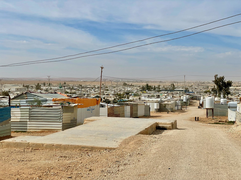 Zaatari, oficjalny obóz uchodźców w Jordanii